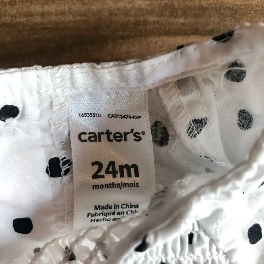 CARTER’S Polkadot Blouse Size 24 Months